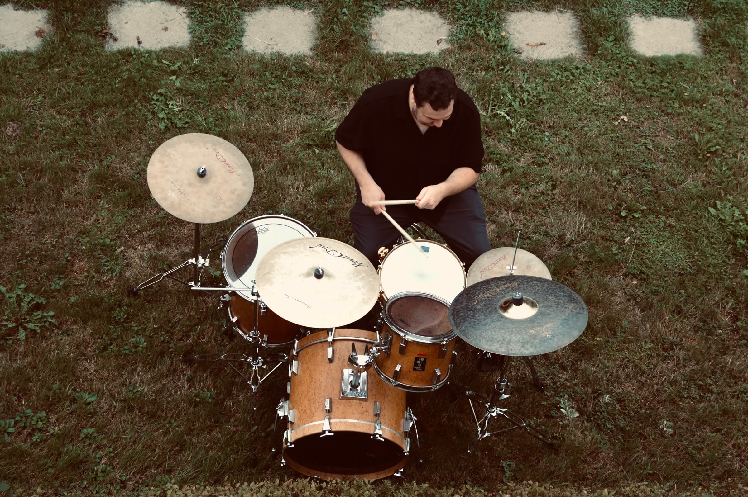 David mit Murat Diril Cymbals