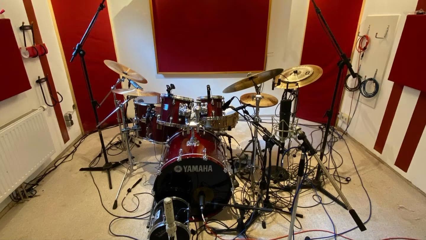 In the studio