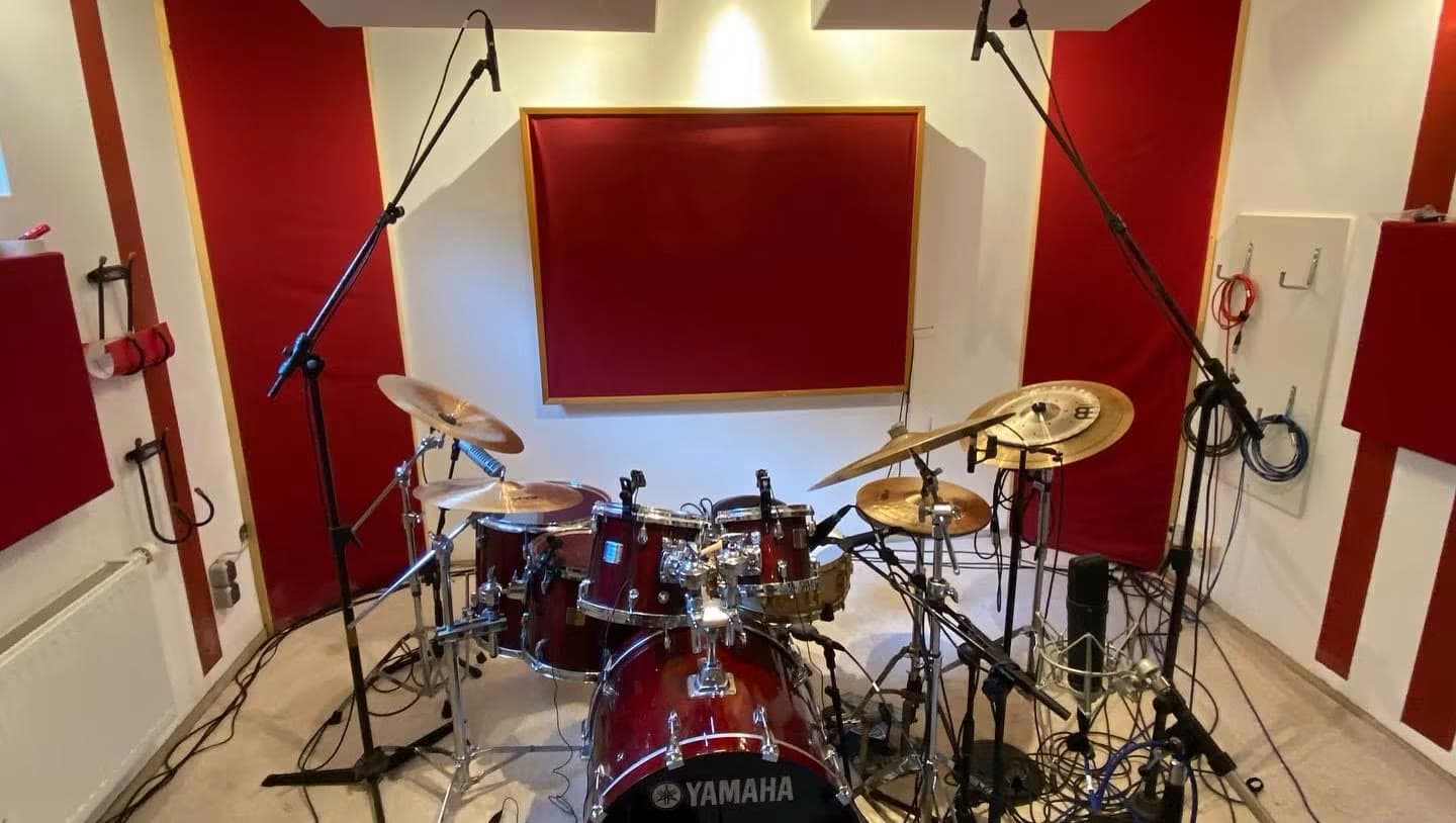 In the studio
